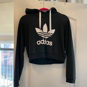 adidas crop hoodie
